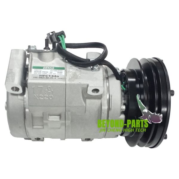 Compressor 447260-6121 da condição do ar de AC Spare Parts 24V da máquina escavadora de catererpillar 320D