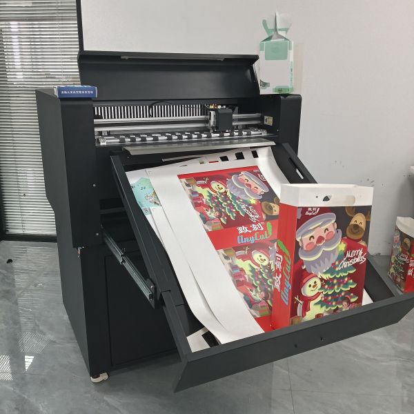 Rotary wheel creasing die cutting plotter SVD600PRO_RL 3000g pressure double head