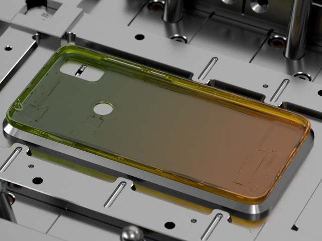 OEM / ODM: Custom Consumer Electronics Moulds / Прозрачная крышка аккумулятора (1*1) No.22683-B