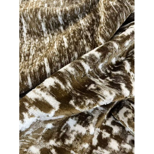 450GSM cut pile jacquard velvet sofa fabric