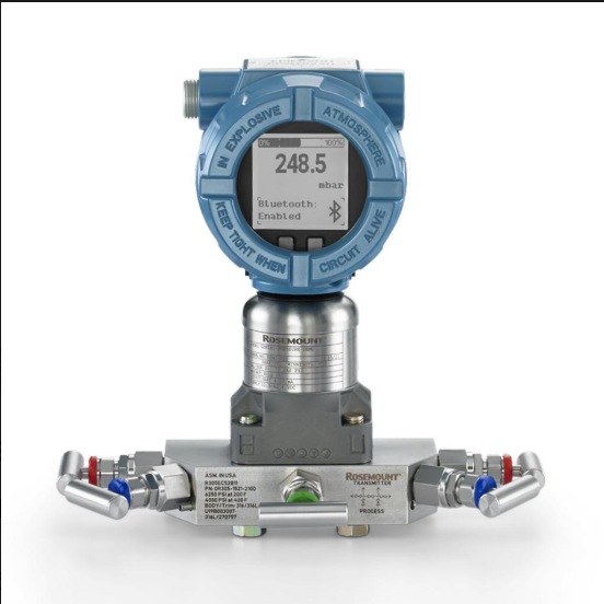 Rosemount Differential Pressure Transmitter IP65 / IP67 Protection 4-20 MA HART Protocol 4051SIG4A2B21AB4M5
