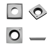 Facas mais planas do Woodworking do TCT com grau do tamanho 12x12x1.5-35