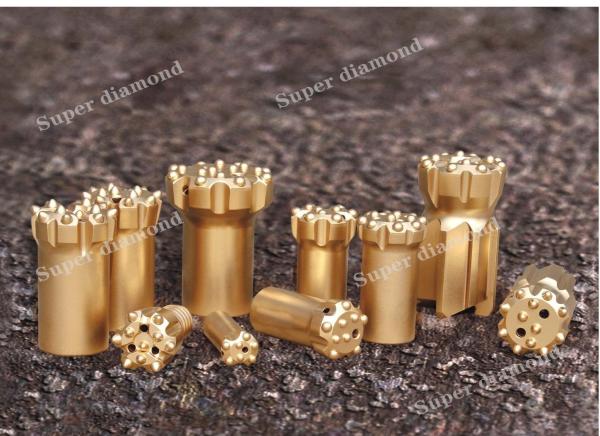 Mission60 / Cm60A Compatible T38 T45 T51 Gt60 Thread Button Bits for Long-Lasting Bench Drilling
