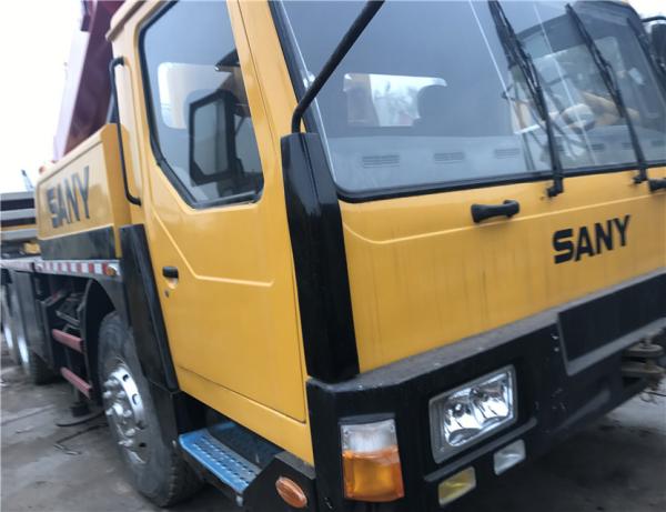 original chinese used sany mobile crane 25t secondhand high quality crane Sany 25t truck crane/sany 50ton crane/QY50C m