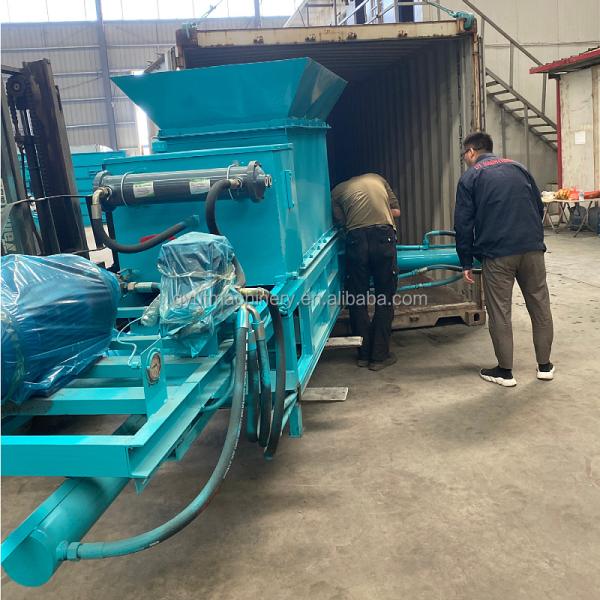 Electric Automatic Wood Shaving Bale Bags Compress Machines Baler