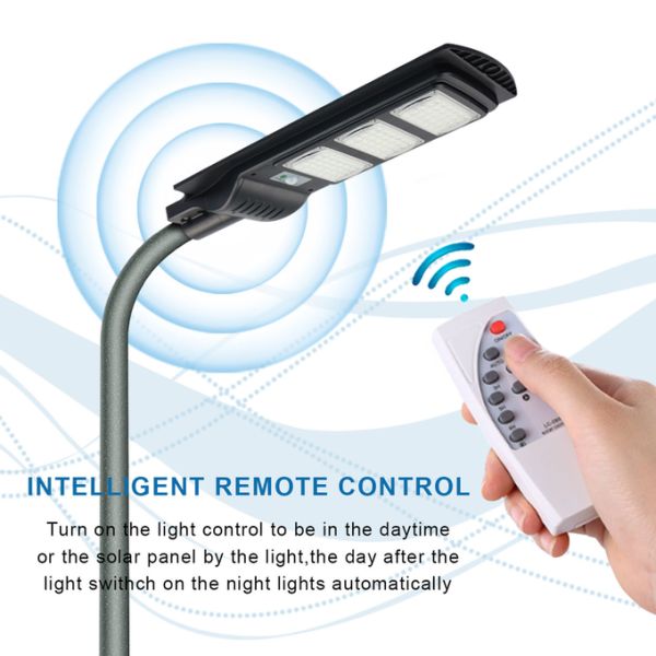 DC 6V интегрированная солнечная уличная лампа 90W 15300 люмен Smd Beads 5V / 12W