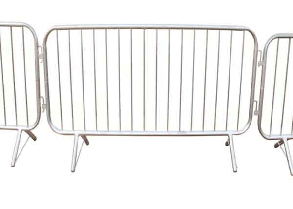 Sports Activities Crowd Control Barriers , Concert Metal Pedestrian Barriers