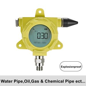 Low Power Explosion Proof Pressure Sensor With Mobile APP Real Time Data Monitoring For Natural Gas Pipe Network
