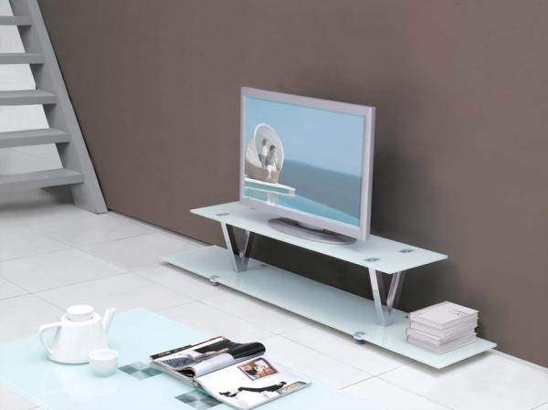 high quality and elegant glass tv stand xyts-022