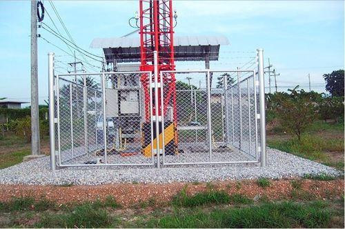 Waterproof 7ft Height Stainless Steel Chain Link Fence For Outdoor Playground