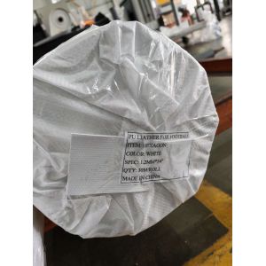 1.2mm Thickness Waterproof PU Soccer Leather with Customizable Pattern for Football Balls