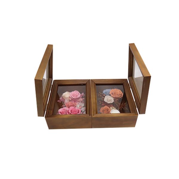 Wedding Decorations Solid Wood Picture Frames With Preserved Flowers