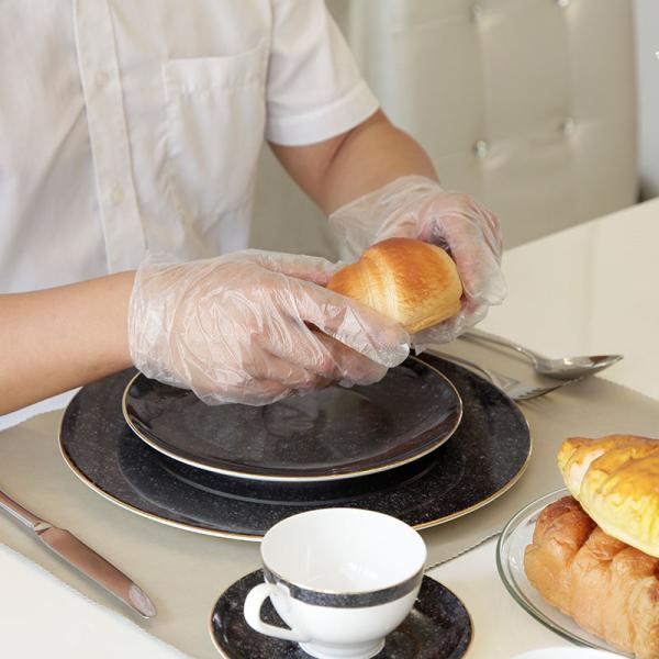 Individually Packed Plastic Disposable PE Gloves Food Grade