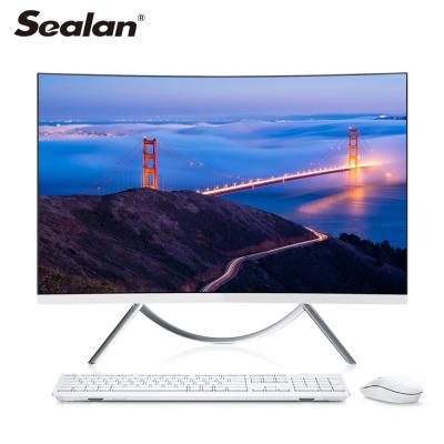 FHD curvou o PC da polegada AIO da tela 27