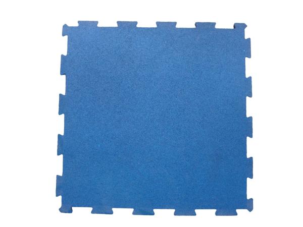 Black Interlocking Gym Floor Mats Anti Slip Laminate Gym Flooring 1000X1000X50mm