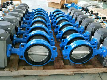 Pneumatic Piston Valve Actuator Double Acting