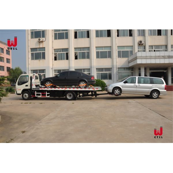 Отбуксировка тележки JAC 4X2 сверхмощная