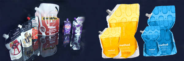 Liquid Bags and Spout Pouches Liquid pouch Bags, Spout Pouches, Pet Food bags, Non Food Products, Coffee Bags, Nutrition Bars Packaging