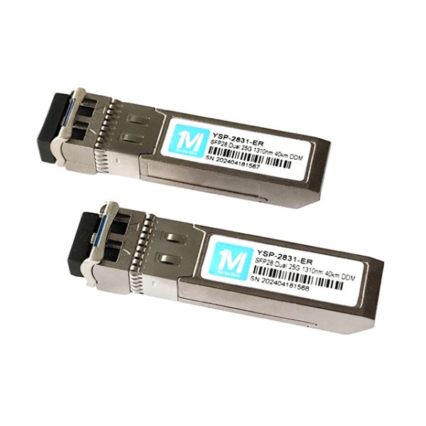 25G SFP28 Duplex 10km 1310nm LC DDM SMF 25GB Optical Module Singlemode SFP28 Module for Long-Distance Network Connection
