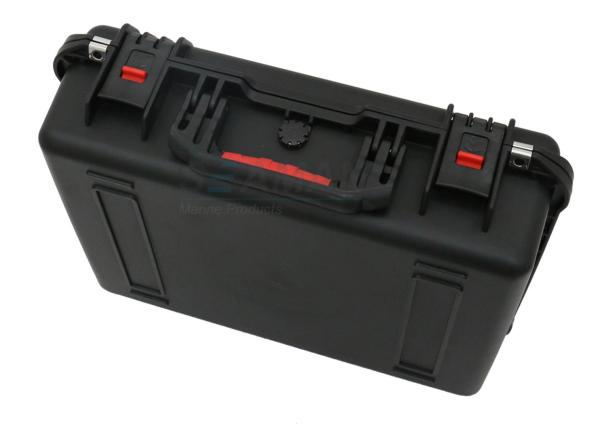 20 Inch Lightweight Protective Camera Case Water and Shock Proof With Foam (Black)