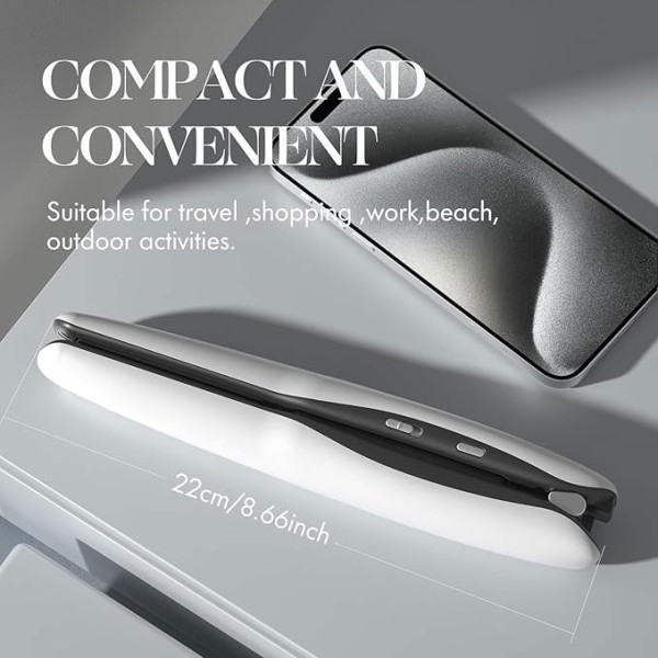 USB Cordless Hotel & Outdoor Use Multi-Temperature Fast Heating Portable Ionic Hair Straightener