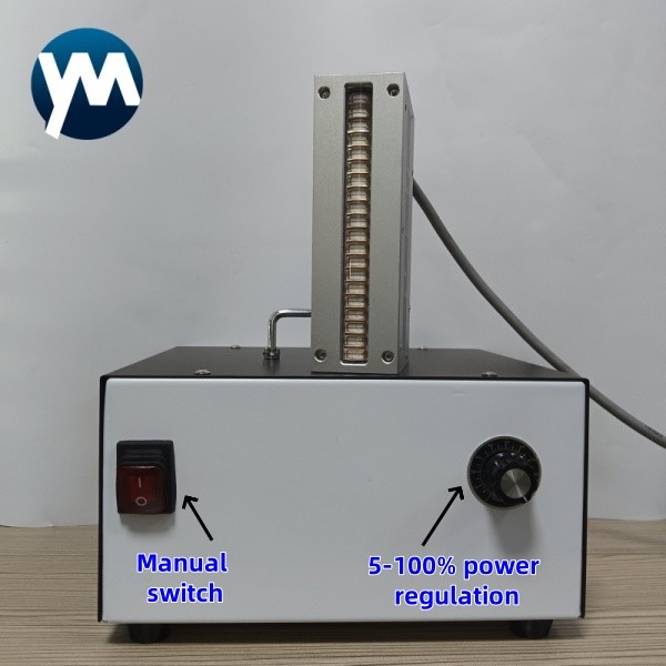 200W Factory Customized flexo uv Air Cooled flatbed 395nm uv ink drying system