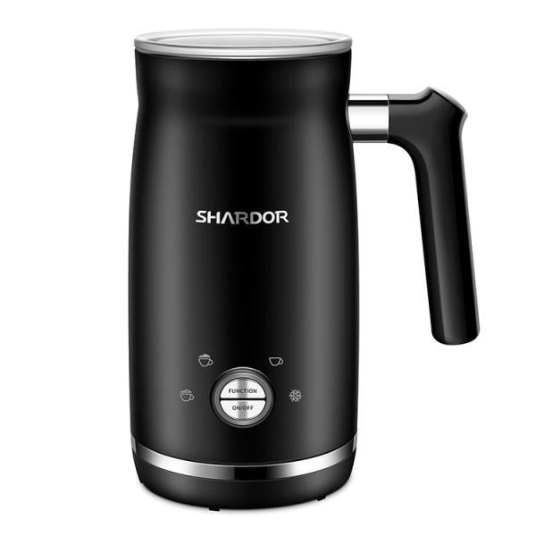 Máquina comercial preta do navio do leite do calor elétrico do aquecedor de Frother do leite do café