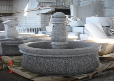Natural Veins Decorative Landscaping Stone For Park Outdoor Granite Fountain