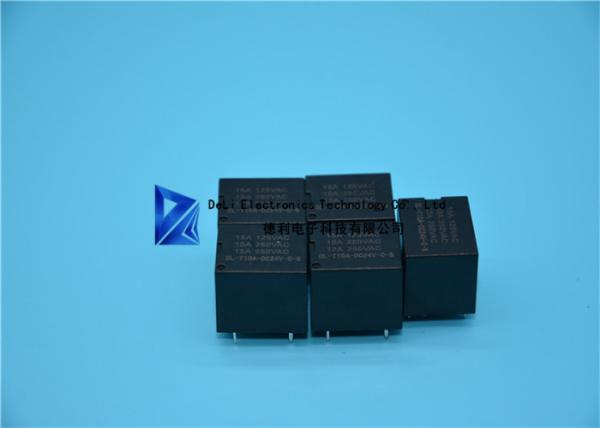 Silver Alloy Low Signal Relays T73 10A 1600Ω Coil Resistance ELV Directive DL-T10A-24V