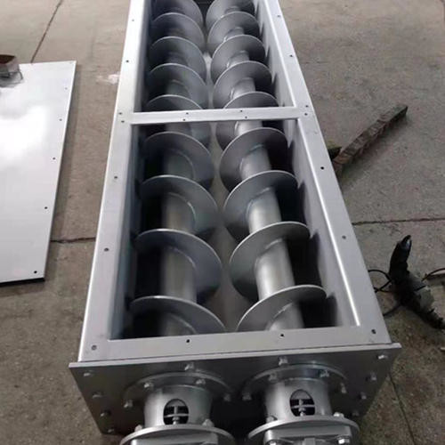 Zinc Plated Screw Belt Conveyor Waster Water Treatment