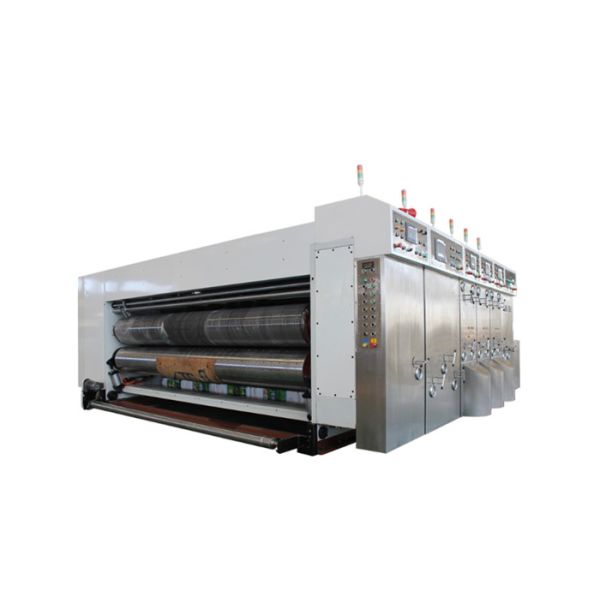 Fully Automatic Corrugated Flexo Printing Machine , Rotary Die Cutting Equipment