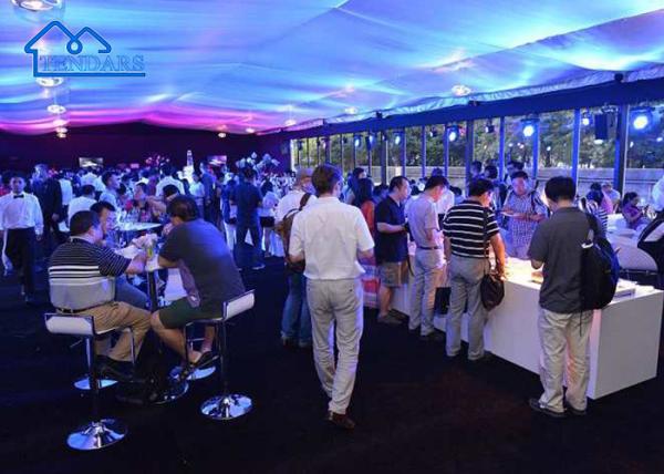Big White Outdoor Customized Color Marquee Canopy Tent For Wedding Events For Sale