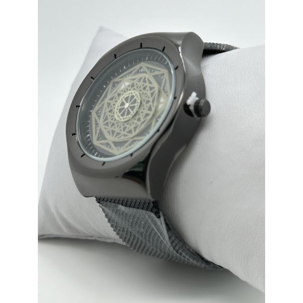 Factory Women Waterproof Stainless Steel Mesh Watch Wrist Watch Fashion Watch