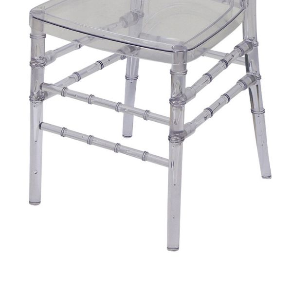 Transparent Gold Phoenix Chair Hotel Furniture Banquet Dining Event Chair Waterproof