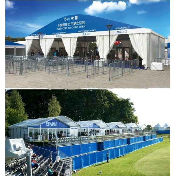 200 People Luxury Arcum Tent , Event Marquee Tent High Level Party