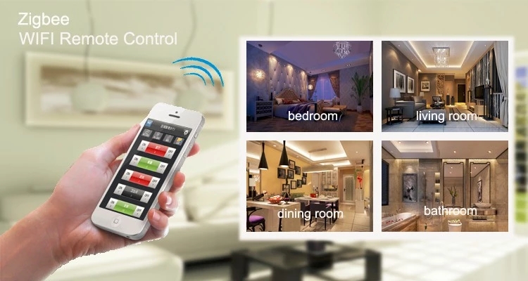 Zigbee 3.0  Smart Home 1/2/3 Gang Button Wall Switch D1 Tripple With/without Neutral Version