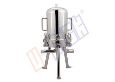 Three Cores 316L Stainless Steel Filter Housing For Liquid Secondary Filtration