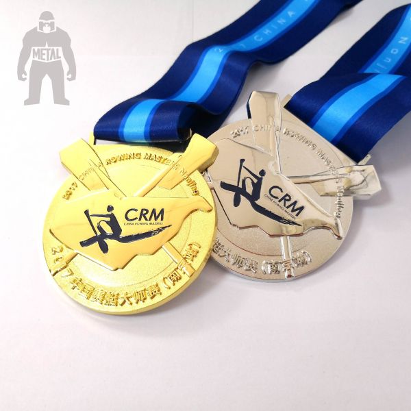Sports Kids Basketball Medals Plated Finish Gold/ Silver Rose Color Available