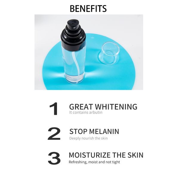 Soins de la peau hydratant le toner acide kojic de jet d'Arbutin de toner facial