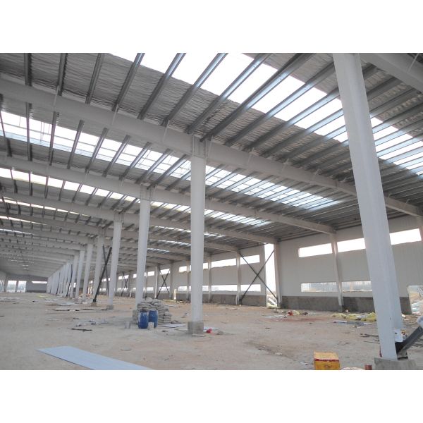 Industrial Light Steel Structure Workshop for Rubber Processing Plant