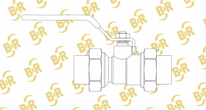 PN16 Telfon Sealing Brass Ball Valves Level Hand PPR Ball Valves 1/2 - 4 Inch 320g