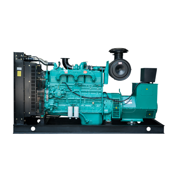 Hubei Cummins Diesel Generator Set with Digital Automatic Control Panel, 75 DB At 7 Meters Noise Level and Radiator Cooling