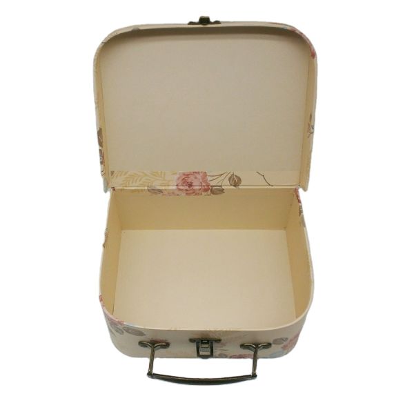 Kawayi Милый мини жесткий картонный чемодан Подарочный ящик для детей Печать Управление штамповкой