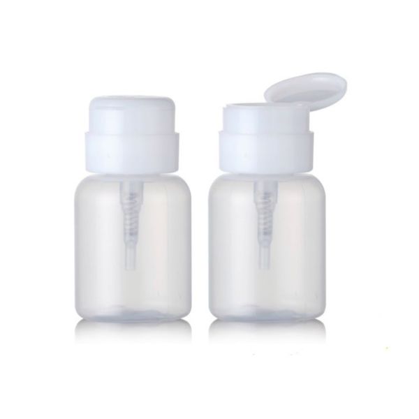Hot Stamping Nail Polish Remover Pump Dispenser 80ml 100ml 180ml