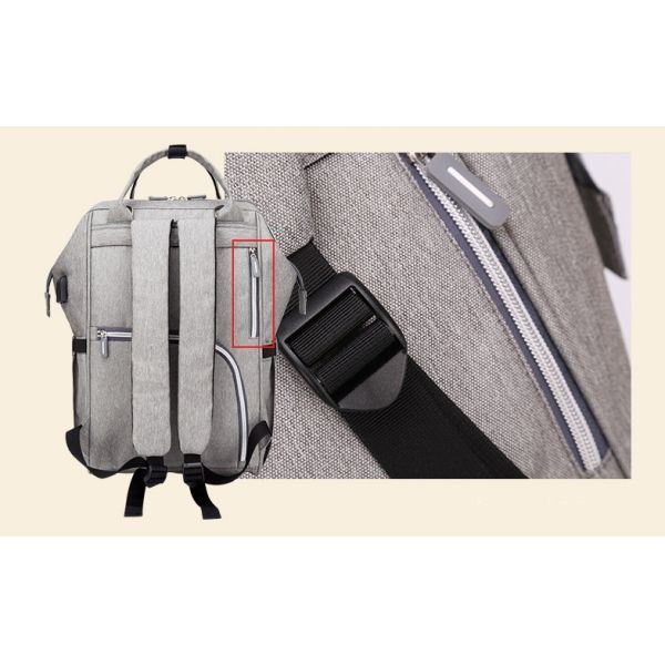 Fashion Waterproof Diaper Bags Mummy Maternity Nappy Changing Bag Large Capacity Travel Backpack drop shipping for Mom&Dad