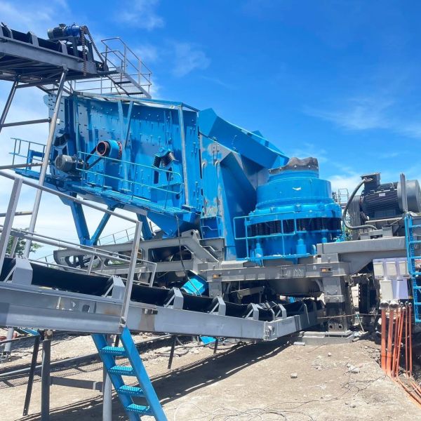 1 Period Mobile Jaw Impact Cone Hammer Crusher Plant for Mobile Construction Waste