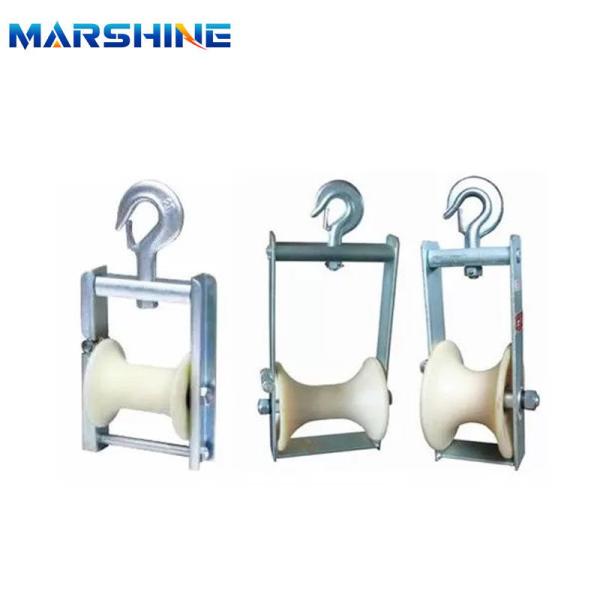 Conductor Electric Cable Roller Sheave Block For Aerial Cable Stringing