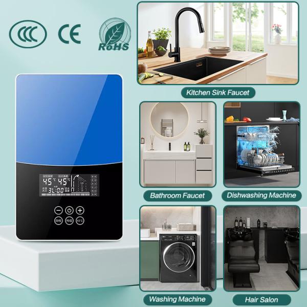 220V Portable Geyser Water Heater Endless 7kw Tankless Water Heater