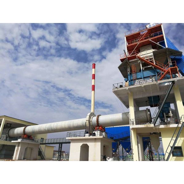 Минеральный порошок цемент вращающаяся печь обжарка Доломит вращающаяся печь