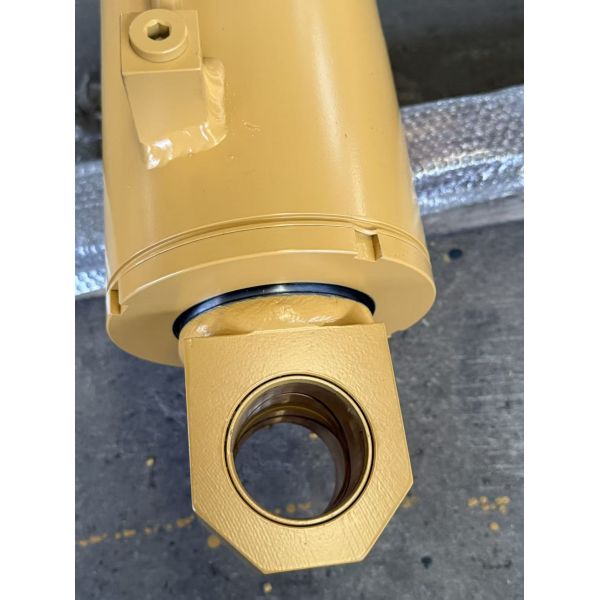 Custom Double Rod End Steel Hydraulic Cylinder With Hard Chrome Plated Valve Block